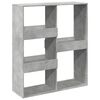 vidaXL Separator de cameră, gri beton, 100x33x115 cm, lemn prelucrat