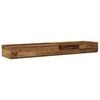 vidaXL Sertare pentru pat cu sertar Lemn vechi 160 x 36,5 x 16,5 cm