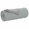 vidaXL Pături de aruncat 6 pcs Gri 240 x 220 cm Molton