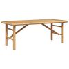 vidaXL Masă de cafea Maro 110 x 50 x 43 cm Bambus