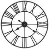 vidaXL Ceas de perete vintage, cu cuarț, lemn și metal, XXL, 80 cm