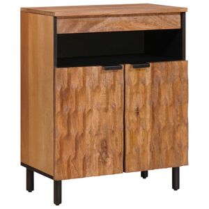 vidaXL Bufet Finisaj Acacia Maro 60 x 33 x 75 cm Lemn de mango solid