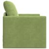 vidaXL Pat canapea Verde deschis 74 x 77 x 81 cm Catifea