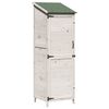 vidaXL Sălaș de grădină Alb 59,5 x 56 x 176,5 cm Lemn prelucrat
