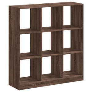 vidaXL Bibliotecă, stejar maro, 102x32x108 cm, lemn prelucrat