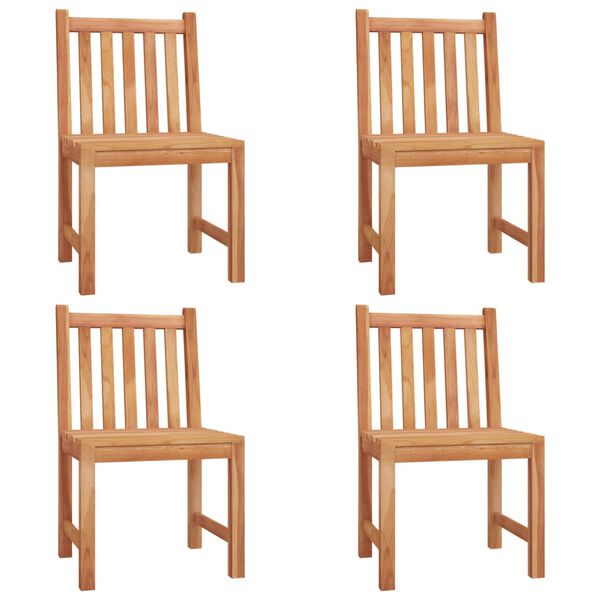 vidaXL Set de sufragerie de grădină, lemn masiv de tec, 5 piese