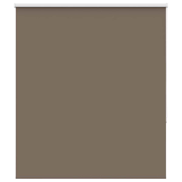vidaXL Jaluzea cu role opace cafea 130x175 cm lățime material 126,6 cm