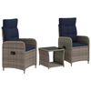 vidaXL Set de lounge pentru grădină 3 buc.
