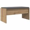 vidaXL Bancă pentru hol Stejar Artizanal 83 x 38 x 40 cm