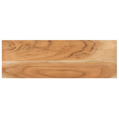 vidaXL Masă consolă, 110x30x75 cm, lemn masiv acacia