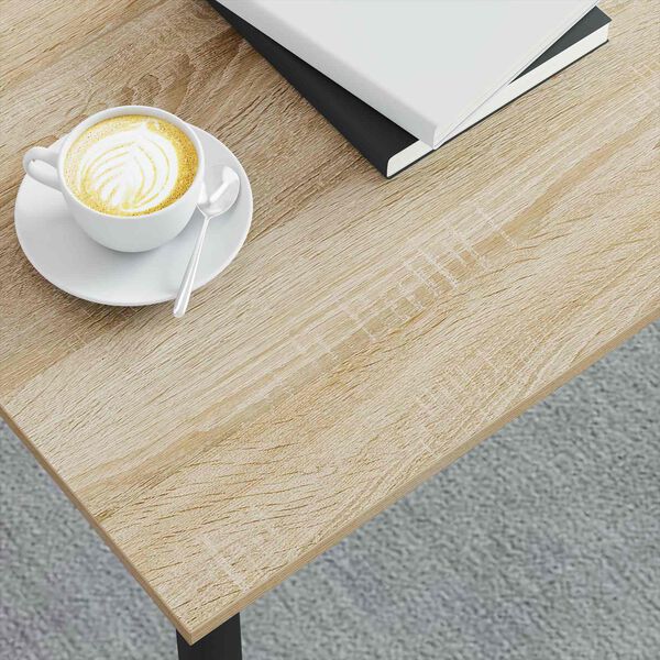 vidaXL Masă de cafea Sonoma 80 x 80 x 45 cm Lemn compozit