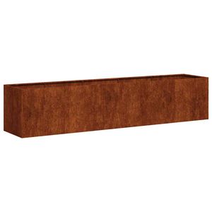 vidaXL Jardinieră Rusty 200x40x40 cm Oțel pentru intemperii