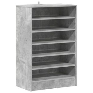 vidaXL Pantofar, gri beton, 60x35x92 cm, PAL