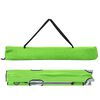 vidaXL Pat pliabil pentru camping 2 pcs Verde închis 62 x 194 x 42 cm