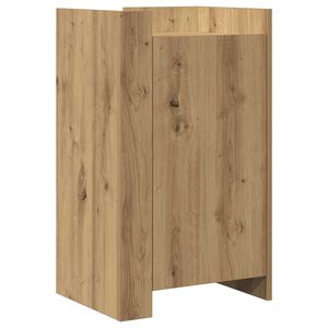 vidaXL Bufet Stejar Artizanal 45 x 35 x 75 cm