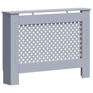vidaXL Mască pentru calorifer, antracit, 112 x 19 x 81,5 cm, MDF