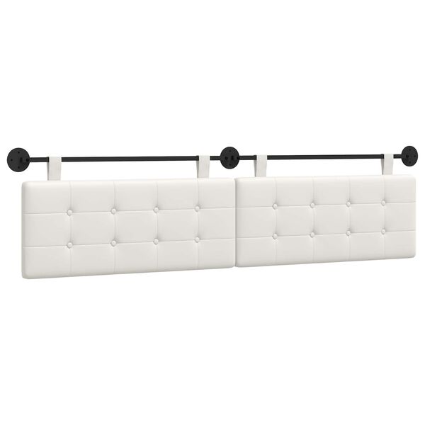 vidaXL Cap de pat suspendat Pe perete Piele artificială