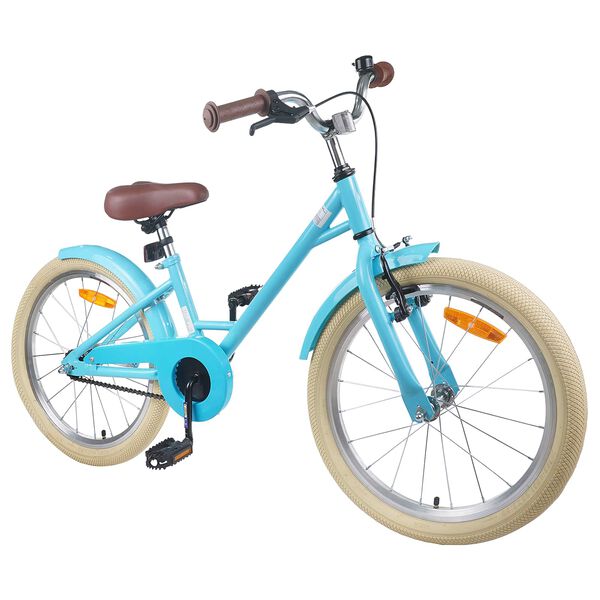 vidaXL Bicicletă pentru Copii 18 Inci pentru 5-7 ani Albastru deschis