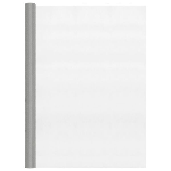 vidaXL Plasă de s&acirc;rmă, argintiu, 112x1000 cm, oțel inoxidabil