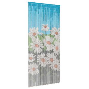 vidaXL Cortină pentru ușa de insecte multicolor 200 x 90 cm Bambus
