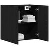 vidaXL Cabinet suspendat Stejar Negru 60 x 31 x 60 cm Lemn compozit