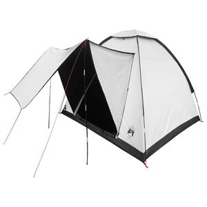 vidaXL Cort de Camping cu acoperiș Alb Blackout 190 x 140 x 105 cm