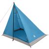 vidaXL Cort de backpacking 2 persoană albastru