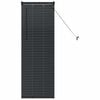 vidaXL Jaluzele venetiene Negru 130 x 55 cm Aluminiu