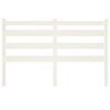 vidaXL Tăblie de pat, alb, 166x4x100 cm, lemn masiv de pin