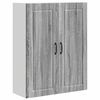 vidaXL Dulap de perete PORTO Gri Sonoma 80 x 31 x 100 cm