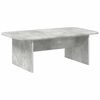 vidaXL Masă de cafea Gri din beton 93 x 53 x 33 cm Lemn prelucrat