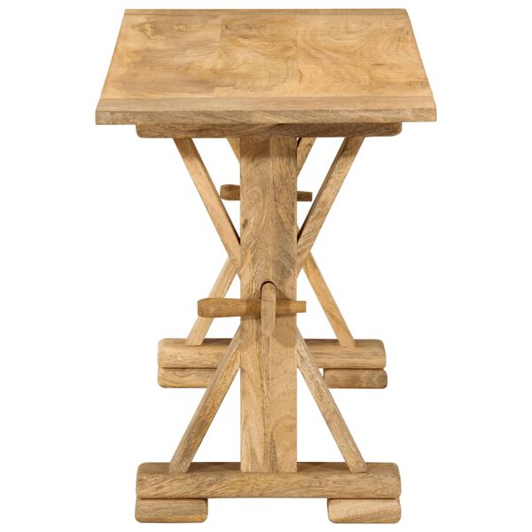 vidaXL Bancă, 110x35x45 cm, lemn masiv de mango