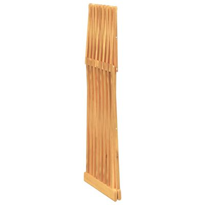 vidaXL Taburet pliabil, 40x32,5x70 cm, lemn masiv de tec