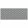 vidaXL Covor de exterior Geometric ARAKIL Gri și alb 600 x 250 cm