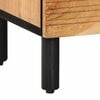 vidaXL Dulap de noapte Maro 50 x 33 x 60 cm Lemn masiv de acacia