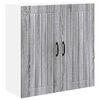 vidaXL Dulap de perete LUCCA Sonoma gri 80 x 31 x 80 cm Lemn prelucrat