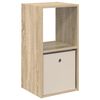 vidaXL Noptieră Stejar Sonoma 35 x 32 x 68,5 cm Lemn prelucrat