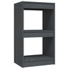 vidaXL Bibliotecă, gri, 40x30x71,5 cm, lemn masiv de pin