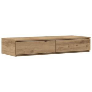 vidaXL Sertare pentru pat Stejar Artizanal 100 x 36,5 x 16,5 cm