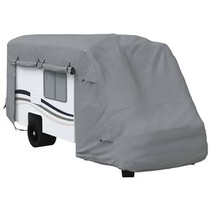 vidaXL Husa de rulota gri 570x235x275 cm Tesatura netesuta