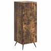 vidaXL Bufet Stejar fumuriu 33 x 34,5 x 90 cm Lemn prelucrat