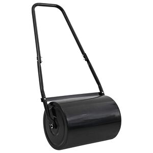 vidaXL Rola de gazon pentru grădină Negru 110 x 52 cm Fier
