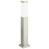 vidaXL St&acirc;lp luminos 50 cm oțel inoxidabil IP44