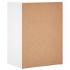vidaXL Servante, 2 buc., alb, 60x39x80 cm, lemn prelucrat