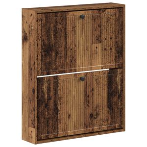 vidaXL Dulap pentru pantofi montat pe perete EDE 71 x 17 x 86 cm