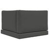 vidaXL Perna pentru canapea de exterior 3 pcs Antracit Poliester