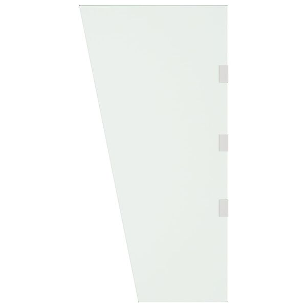 vidaXL Panou lateral copertină ușă transparent 50x100 cm sticlă