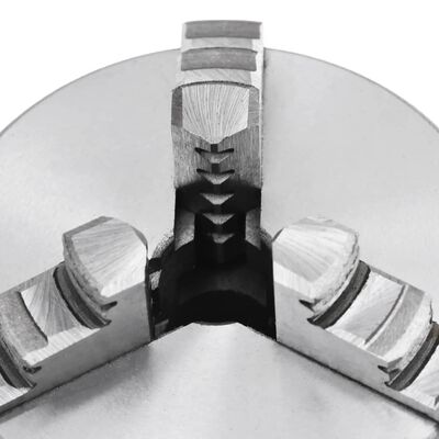 vidaXL Mandrină de strung cu 3 fălci, 80 mm, oțel