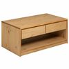 vidaXL Măsuță de cafea "SAUDA", stejar, 99x55x45 cm, lemn masiv de pin