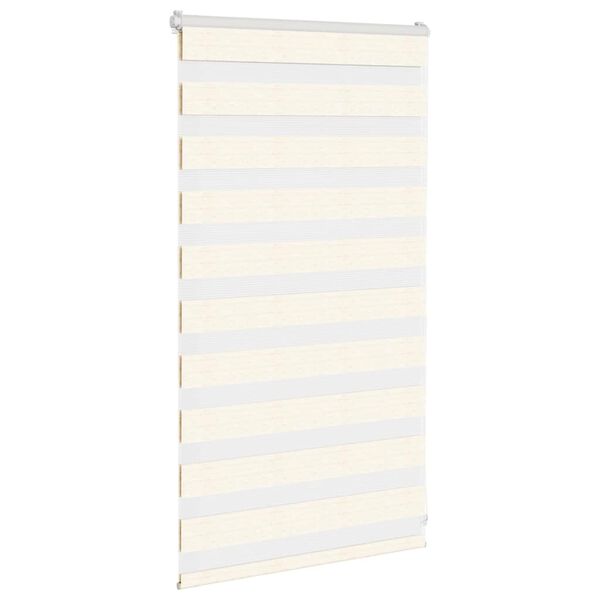 vidaXL Jaluzea tip zebra 75x100 cm lățime țesătură 70,9 cm poliester